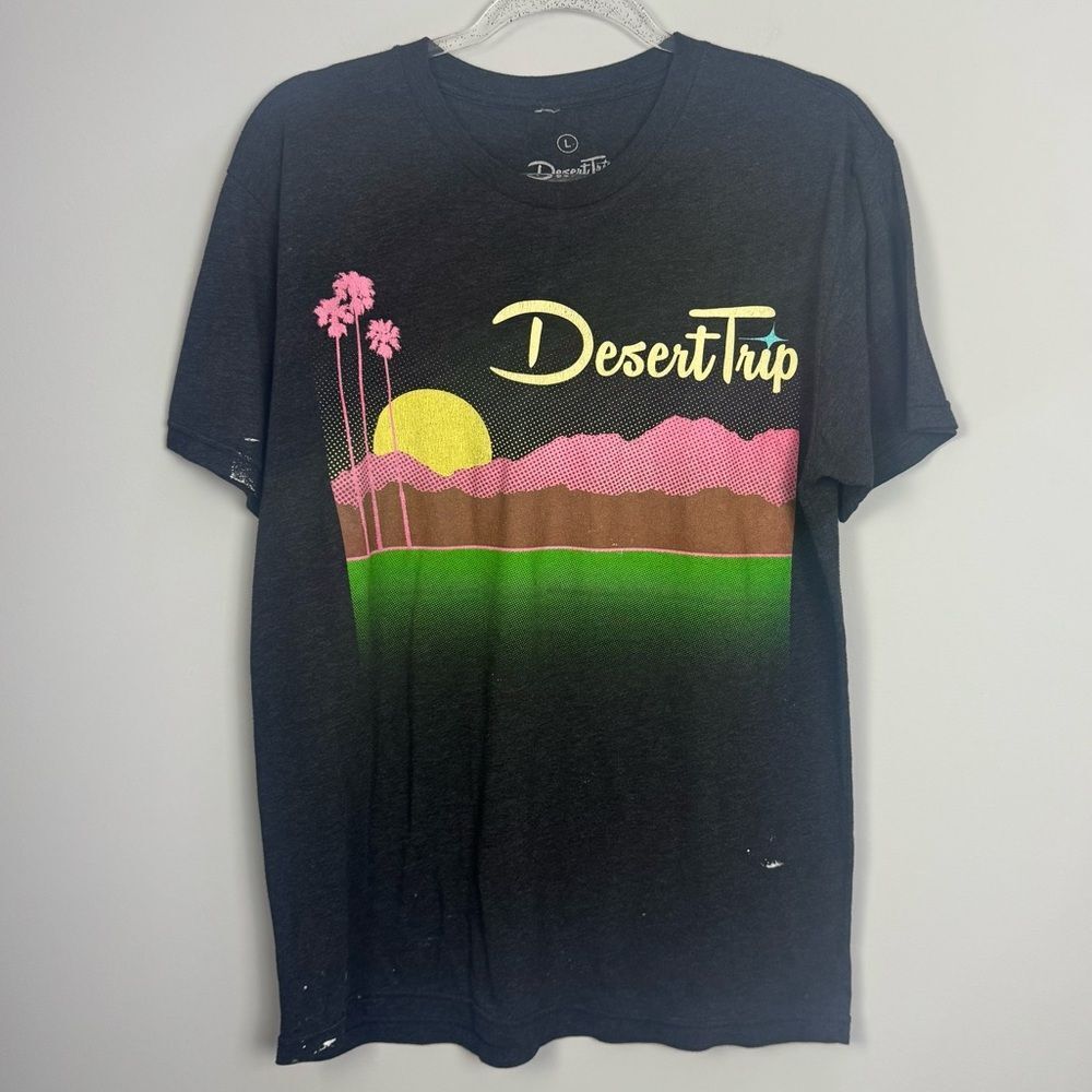 DESERT TRIP | 2016 Concert Tee Rolling Stones Bob Dylan The Who Unisex Size L